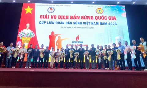 Hơn 270 vận động viên tranh tài giải vô địch Bắn súng quốc gia năm 2023  