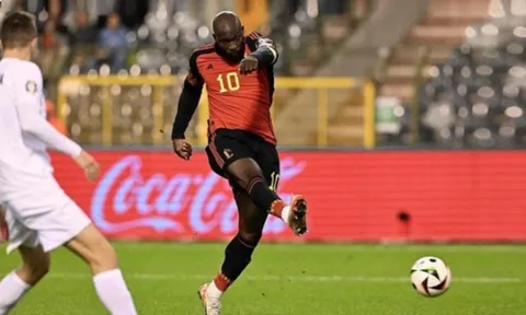 Romelu Lukaku lập kỷ lục trong màu áo đội tuyển Bỉ