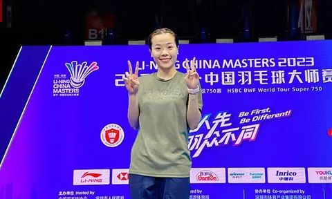 Giải Cầu lông LI-NING China Masters 2023: Nguyễn Thùy Linh gây bất ngờ khi thắng nhà vô địch Olympic