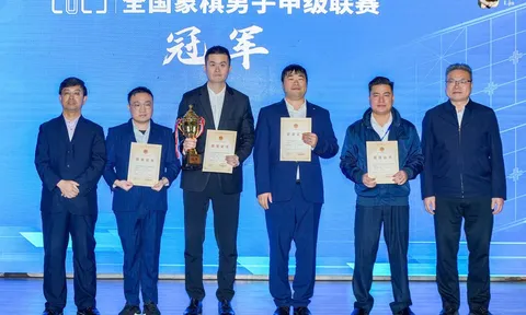 Giải cờ Tướng Giáp Cấp Liên Tái 2023: Kỳ thủ Lại Lý Huynh cùng đội Hàng Châu giành ngôi vô địch