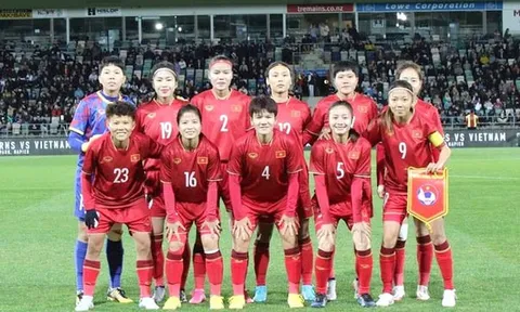 Đội tuyển nữ Việt Nam đứng thứ 37 trên Bảng xếp hạng FIFA