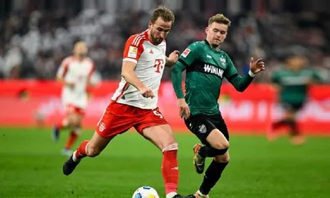 Harry Kane phá sâu kỷ lục tại Bundesliga