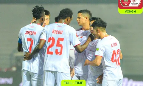 Vòng 6 V.League 2023-2024: Hải Phòng đẩy Khánh Hòa xuống cận đáy