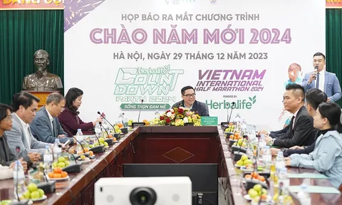 Gần 5.000 vận động viên tham gia giải Bán Marathon Quốc tế Việt Nam 2024 chào đón giao thừa