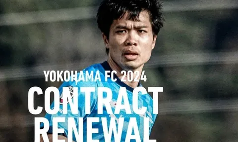 Công Phượng gia hạn hợp đồng với câu lạc bộ Yokohama FC