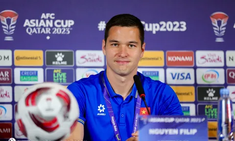 Thủ môn Nguyễn Filip tin đội tuyển Việt Nam sẽ đạt được mục tiêu 3 điểm trước Indonesia