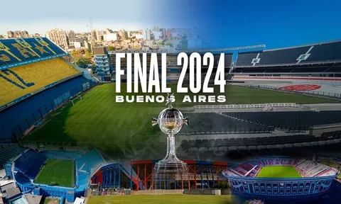 Trận chung kết Copa Libertadores 2024 sẽ diễn ra ở quê hương Messi