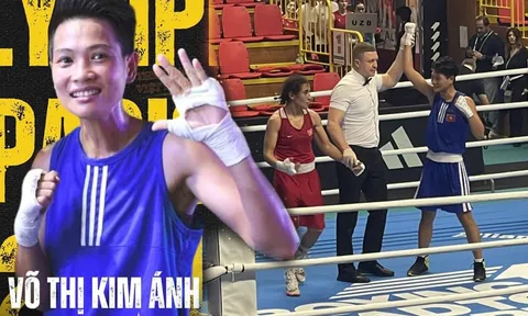 Võ sĩ Kim Ánh giành vé tham dự Olympic 2024 cho Boxing Việt Nam