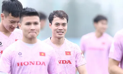 Tiền đạo Văn Toàn tin tưởng vào hàng công của đội tuyển Việt Nam