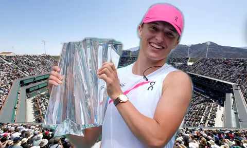 Iga Swiatek dễ dàng đăng quang ở Indian Wells