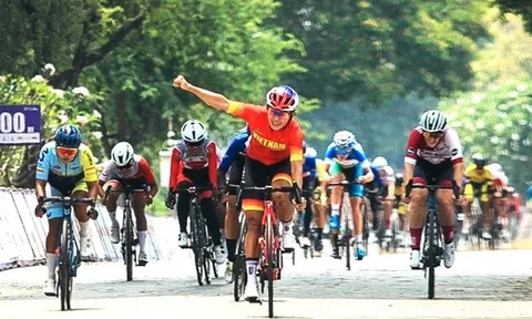 Nguyễn Thị Thật thắng chặng mở màn giải đua Xe đạp Tour of Thailand 2024