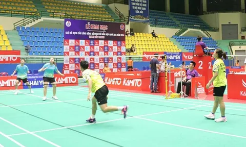 Khai mạc giải vô địch Cầu lông đồng đội nam nữ hỗn hợp quốc gia 2024