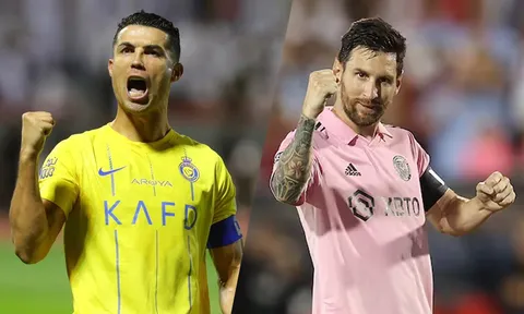 Ronaldo và Messi dẫn đầu 10 vận động viên kiếm nhiều tiền nhất năm