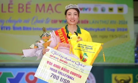 Chen Peiyan giành danh hiệu Hoa khôi giải Bóng chuyền nữ quốc tế VTV9 - Bình Điền 2024