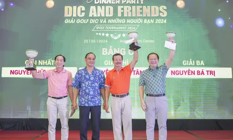 Giải golf “DIC và những người bạn 2024" diễn ra thành công tốt đẹp