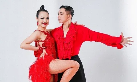 Cặp vận động viên Việt Nam dự giải vô địch Dancesport thế giới hạng tuổi trung niên