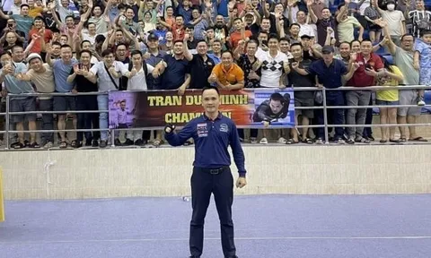 Trần Đức Minh được Liên đoàn Billiards Carom Thế giới vinh danh