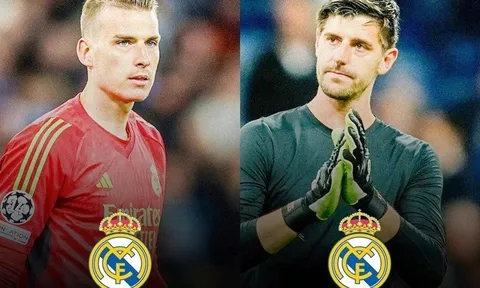 Lunin bị ốm, Courtois chắc suất đến Wembley