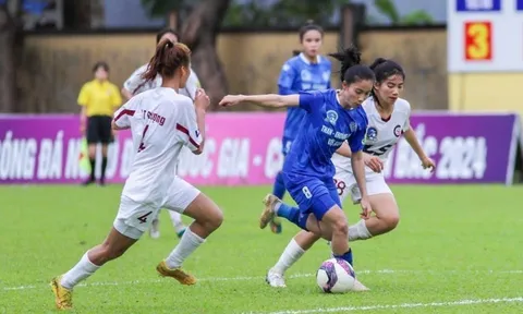 Lượt 7 giải Bóng đá nữ vô địch quốc gia - Cúp Thái Sơn Bắc 2024: Than KSVN thắng đậm, Hà Nội II vượt khó
