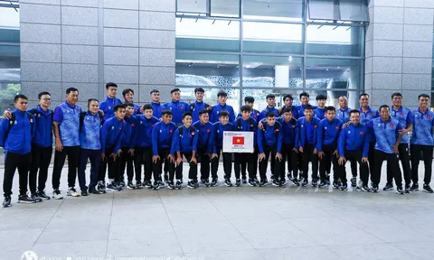 Đội tuyển U19 Việt Nam đã có mặt tại Vị Nam (Trung Quốc), sẵn sàng bước vào giải U19 quốc tế 2024