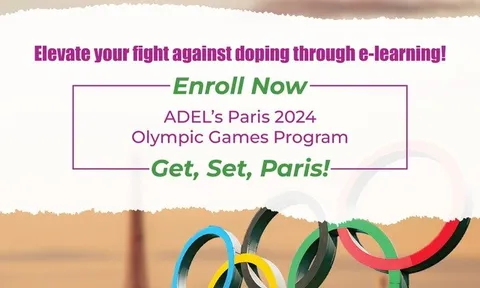 Các vận động viên dự Olympic sẽ phải hoàn thành khóa học quan trọng về phòng, chống doping của WADA