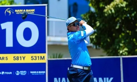 Golfer Thái Lan dẫn đầu Việt Nam Masters 2024