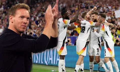 "Cỗ xe tăng" hủy diệt đối thủ trong ngày ra quân Vòng chung kết EURO 2024