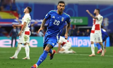 Bảng B Vòng chung kết EURO 2024: Tiếp bước Tây Ban Nha, đội tuyển Italia giành vé đi tiếp