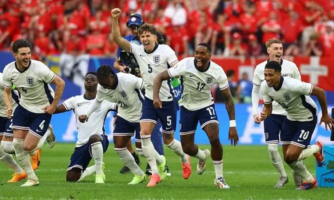 Đội tuyển Anh giành vé vào Bán kết EURO 2024 sau loạt sút luân lưu
