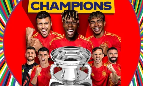 Tây Ban Nha vô địch EURO 2024