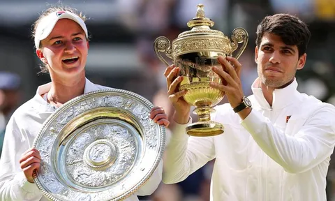 Alcaraz vẫn đứng thứ ba ATP, Krejcikova trở lại tốp 10 WTA