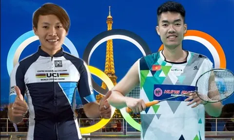 Nguyễn Thị Thật và Lê Đức Phát được chọn cầm cờ Olympic 2024