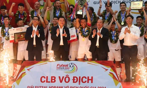 Lễ bế mạc và trao giải thưởng giải Futsal HDBank vô địch quốc gia 2024