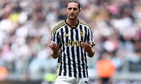 Adrien Rabiot khép lại hành trình nửa thập kỉ ở Turin