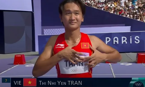 Môn Điền kinh Olympic 2024: Trần Thị Nhi Yến vượt qua vòng sơ loại nội dung 100m nữ