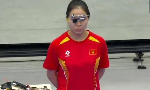 Môn Bắn súng Olympic 2024: Trịnh Thu Vinh vào chung kết nội dung 25m súng ngắn thể thao nữ