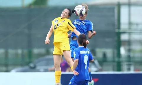 Vòng 14 giải Bóng đá nữ vô địch quốc gia - Cúp Thái Sơn Bắc 2024: Than KSVN giành ngôi Á quân