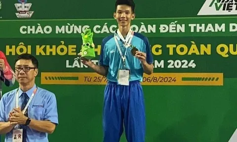 Hội khỏe Phù Đổng toàn quốc lần thứ X: Cà Mau giành huy chương vàng đầu tiên