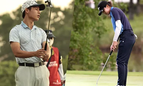 Giải vô địch Golf quốc gia 2024: Đoàn Uy, Gia Hân vươn lên dẫn đầu
