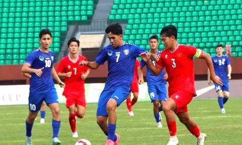 Đội tuyển U16 Việt Nam gây bất ngờ với chiến thắng 3-0 trước U16 Uzbekistan