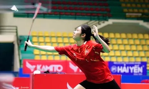 Tay vợt Nguyễn Thị Thu Huyền vào chung kết giải Cầu lông trẻ châu Á 2024