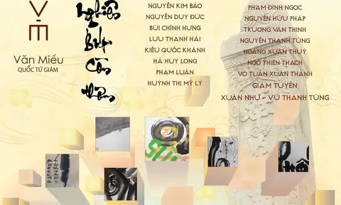Triển lãm thư pháp “Nghiên bút còn thơm” tại Văn Miếu - Quốc Tử Giám