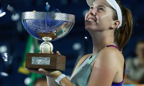 Noskova lần đầu vô địch một giải WTA