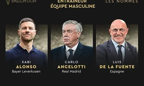 De La Fuente "đấu" Ancelotti ở đề cử Huấn luyện viên bóng đá nam xuất sắc nhất năm