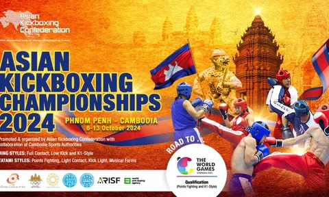 Campuchia sẽ tổ chức giải vô địch Kickboxing châu Á 2024