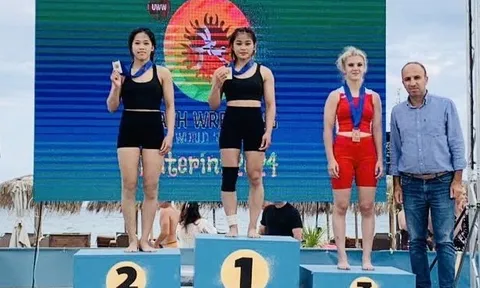 Giải Vật U20 bãi biển thế giới 2024: Việt Nam giành 1 huy chương vàng, 1 huy chương bạc