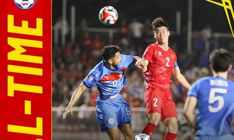 Philippines 1-1 Việt Nam: Thoát thua phút cuối, đội tuyển Việt Nam giữ vững ngôi đầu