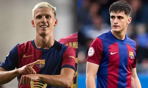 Thắng kiện, Barcelona được sử dụng Dani Olmo và Pau Victor đến hết mùa giải