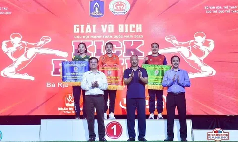 Hà Nội nhất toàn đoàn tại giải vô địch Kickboxing các đội mạnh toàn quốc 2025