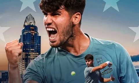 Alcaraz vô địch Cincinnati Open chỉ sau 20 phút thi đấu
